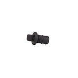 Fazua Ride 50 plug cover for bottom bracket seal, e-bike protection accessory, black plastic component for bike maintenance.