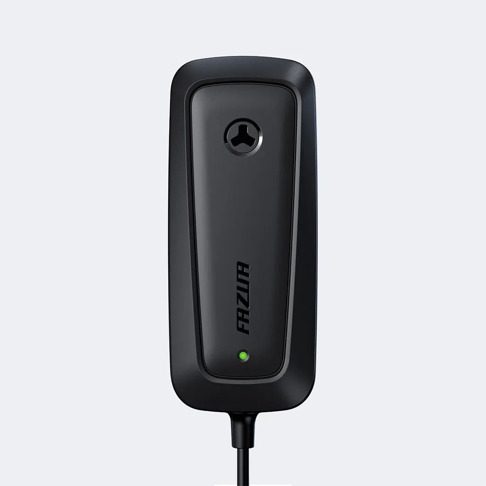 Fazua FAZUA RIDE 60 Charger 3A90 UK with compact 90-degree plug for e-bike charging, shown with cable connection.
