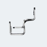Fazua Ride 60 lock holder component for secure e-bike lock cylinder mounting on a bicycle frame.
