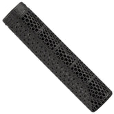 Lizard Skins 3DGRP Jet Black ergonomic bike handlebar grip with textured surface for durable, comfortable cycling.