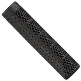 Lizard Skins 3DGRP Jet Black ergonomic bike handlebar grip with textured surface for durable, comfortable cycling.