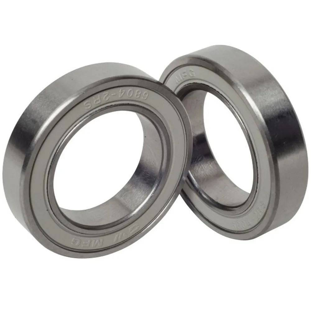 Stan's NoTubes bearing kit with two chrome sealed cartridge bearings, size 6804 20x32x7mm, for bicycle component maintenance
