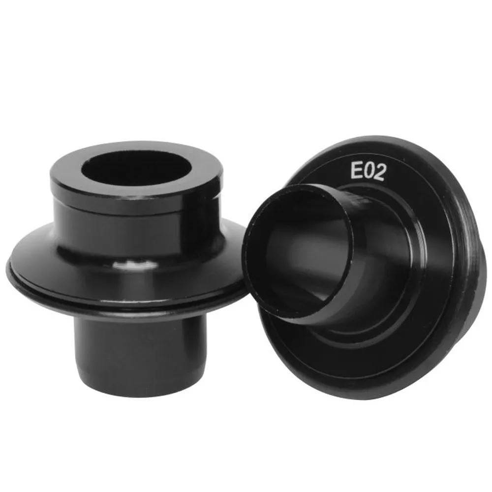 Stan's NoTubes E-SYNC NEO front end caps for 12mm thru-axle and 6-bolt E02/E02 hub seal on bicycle wheel component