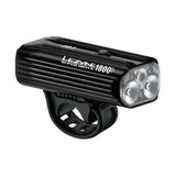 Lezyne Super Drive 1800+ Smart front light with 1800 lumens, black, USB-C rechargeable, designed for bike accessories.