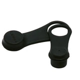 Lezyne rubber caps for mountain and pump valves, durable valve protection, 2-pack, bicycle accessories.