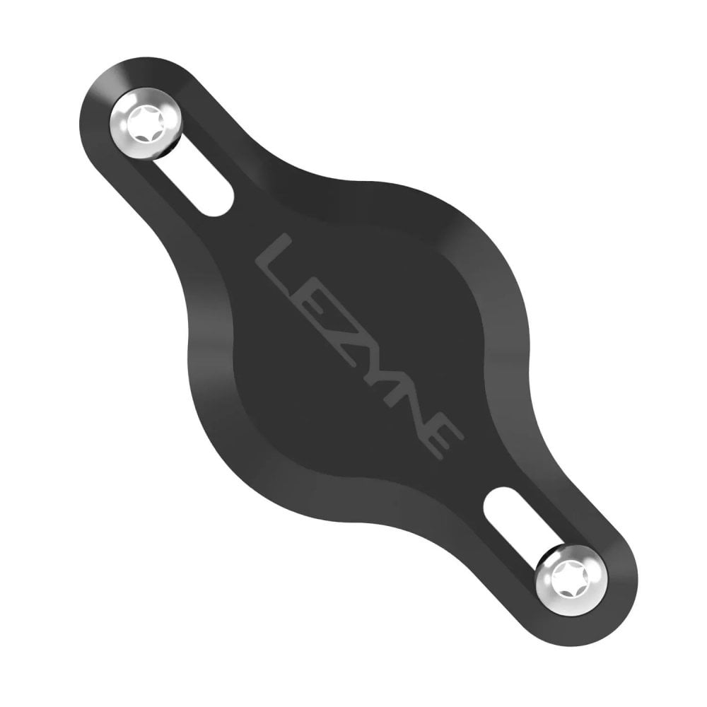 Lezyne Matrix Bike Tagger waterproof mount for Apple AirTag, cycling accessory for bike tracking and security.
