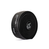 Kinesis UK Signature JB reflective bar tape for road and cyclocross bikes, showing black textured surface with reflective accents.