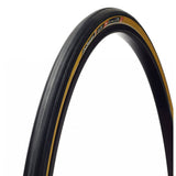 Challenge ELITE-PRO-H-TU tubular road tyre 28x25mm with 220 TPI and PPS protection, showing the textured rubber surface and sidewall.