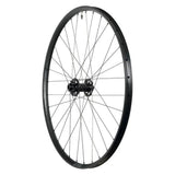 Stan's No Tubes Crest MK4 29-inch front wheel, tubeless-ready gravel XC component with 15x110mm boost spacing.