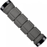 Lizard Skins Northshore dual-clamp lock-on grips for MTB and BMX bikes, featuring textured rubber for secure handling.