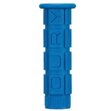 Lizard Skins Single Compound Oury MTB and BMX bike grips with anti-vibration features, shown on a bike handlebar.