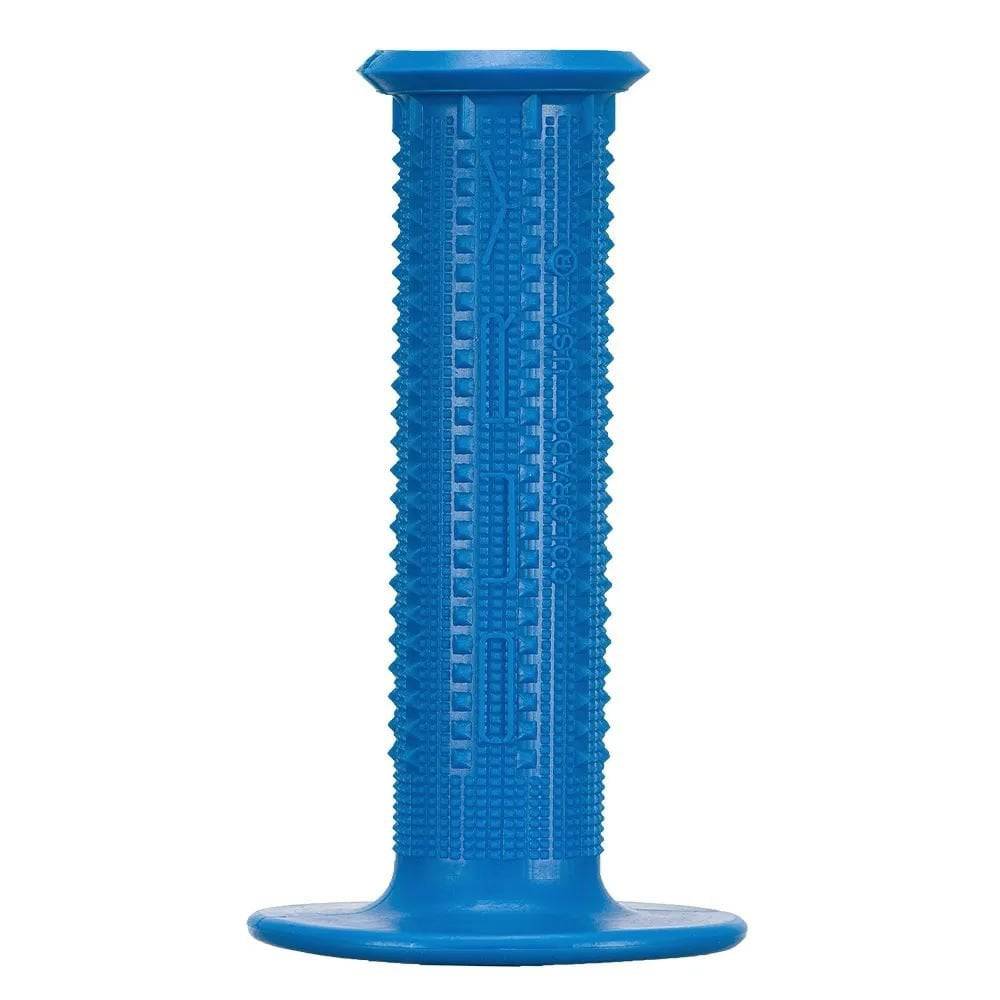 Lizard Skins single compound pyramid flange grips for MTB and BMX bikes, showing textured rubber grips with flange design.