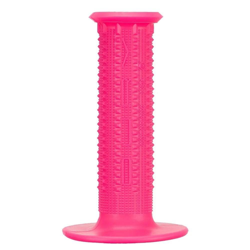 Lizard Skins single compound pyramid flange grips for MTB and BMX bikes with textured rubber surface for added grip.