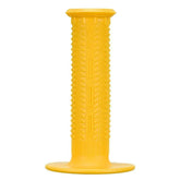 Lizard Skins single compound pyramid flange grips for MTB and BMX bikes, showing textured rubber handlebar grips with flange accents.