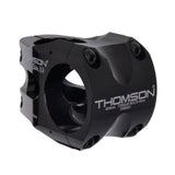 Thomson Elite X4 35mm mountain bike stem showing polished metal finish and adjustable clamp for enhanced steering control.