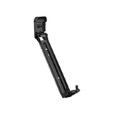 Momentum brand holder for Pakyak E+ second battery on 2022 Momentum E-bike, showing the metal component for secure battery mounting.