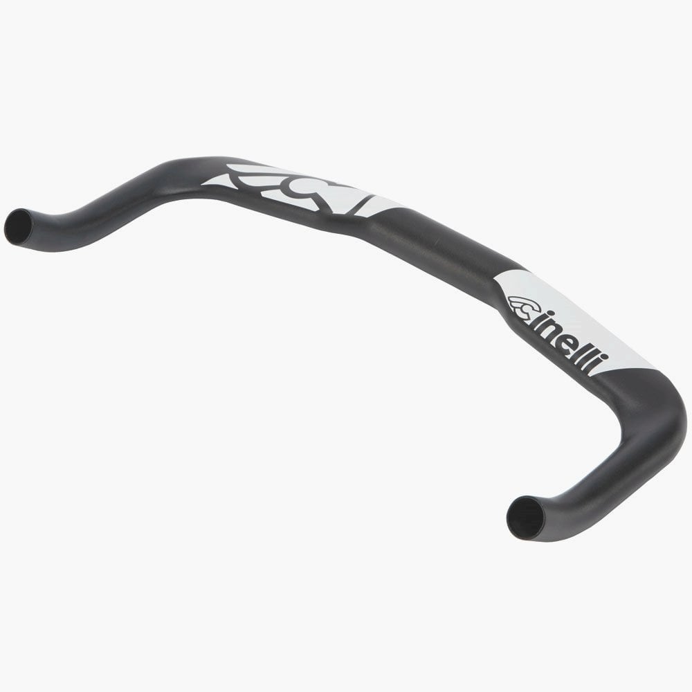 Cinelli Bullhorn road handlebar, 40cm width with 31.8mm clamp, cycling component for performance bike steering.