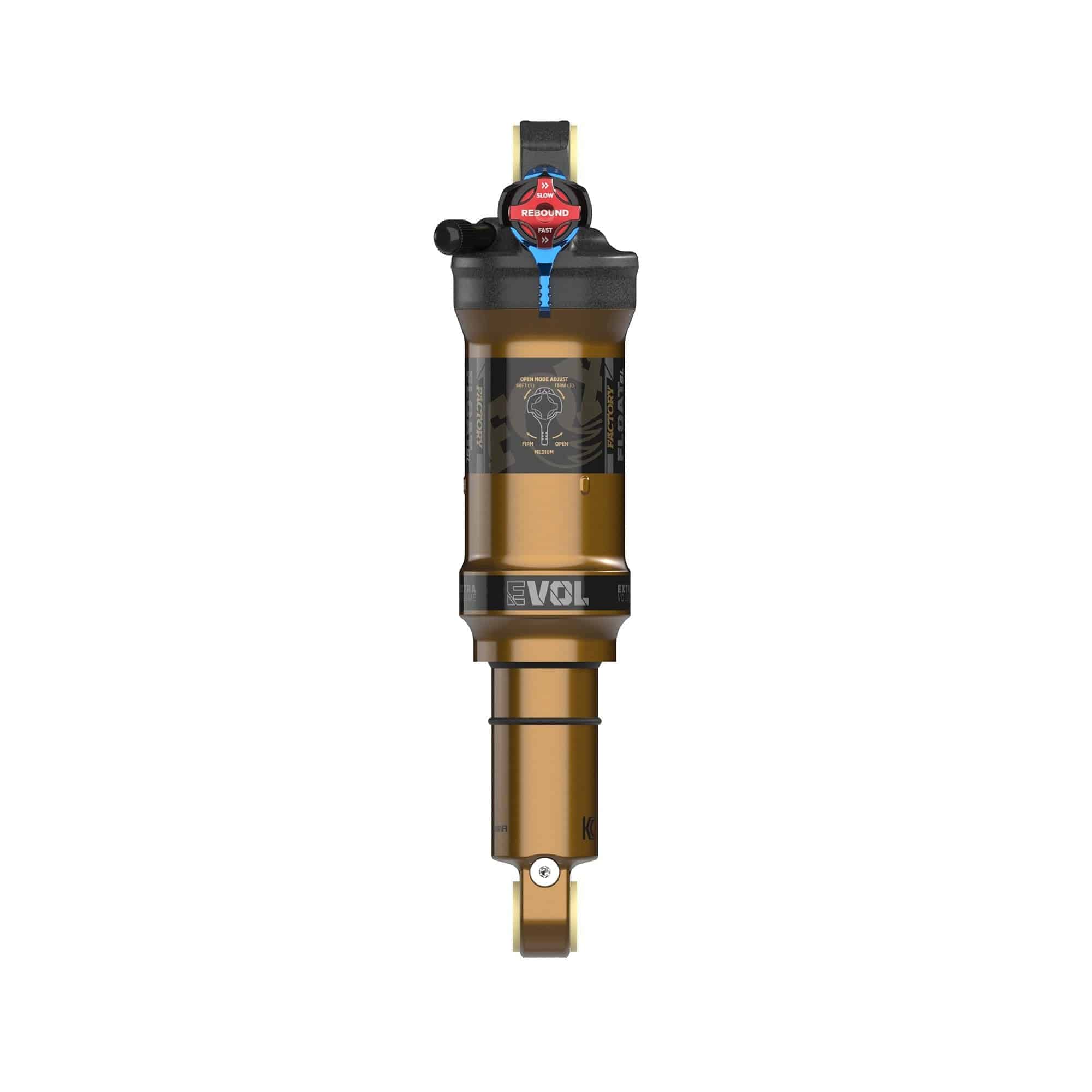 Fox Float SL Factory rear shock with 3-position adjustable damping for XC and trail mountain bikes.