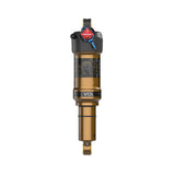 Fox Float Factory rear shock with 2-position adjustable damping for trail and eMTB bikes, showcasing the high-performance component.