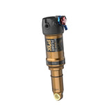 Fox Float Factory rear shock for trail and eMTB bikes, showing the adjustable 2-position setting and high-performance components.