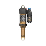 Fox Float X Factory rear shock for trail bikes, showing adjustable 2-position setting and high-performance components.