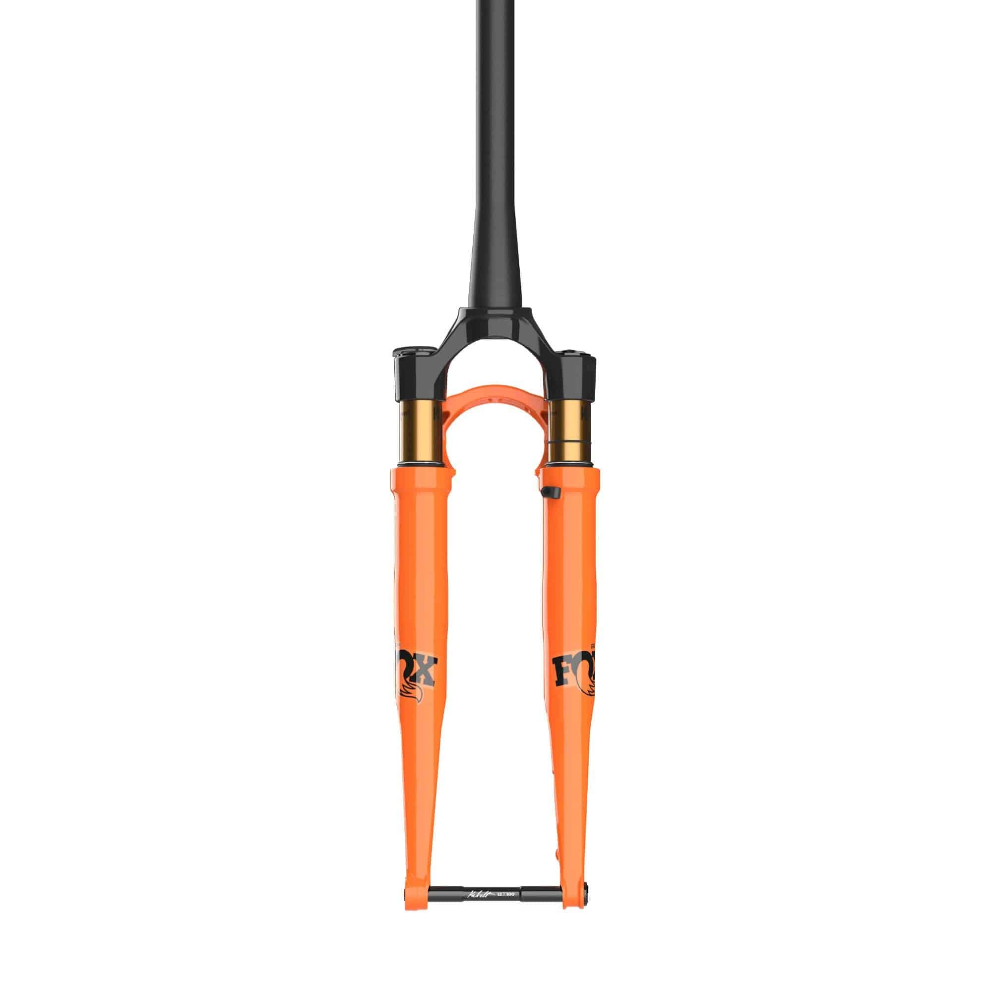 Fox 32 TC GRIP SL Float Factory tapered gravel fork with fender mounts, lightweight suspension component for gravel bikes.