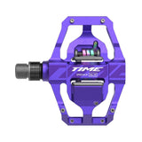 Time Sport Speciale 10 large MTB clipless pedals with ATAC standard cleats, durable cycling components for mountain biking.