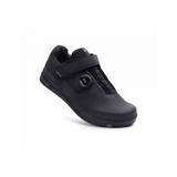 Crank Brothers Mallet Boa MTB shoes with BOA Fit System, mountain biking footwear, black and gray, featuring durable design and secure fit.