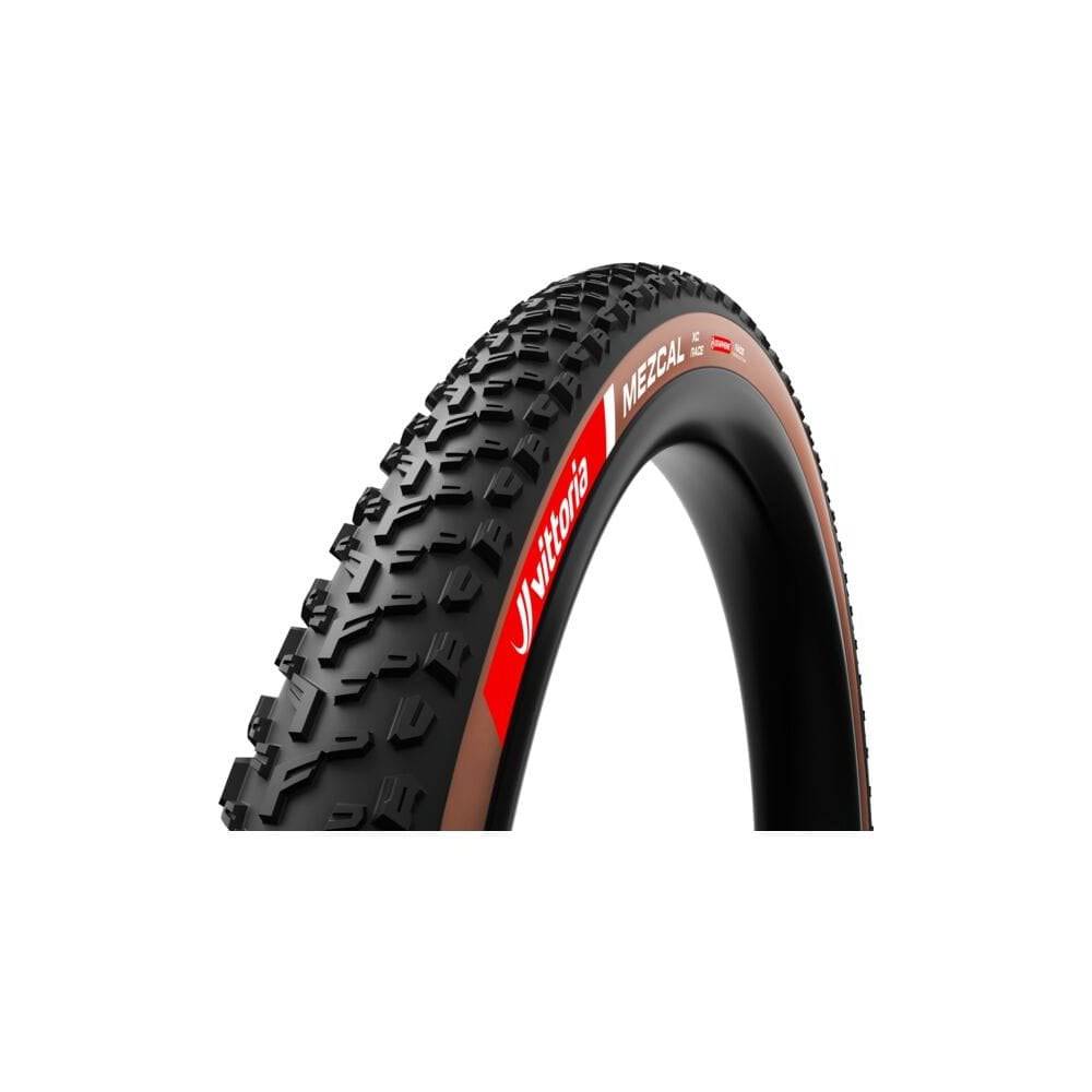 Vittoria Mezcal Race XC G2.0 29-inch tubeless-ready mountain bike tire with 2.4-inch width, designed for off-road riding.