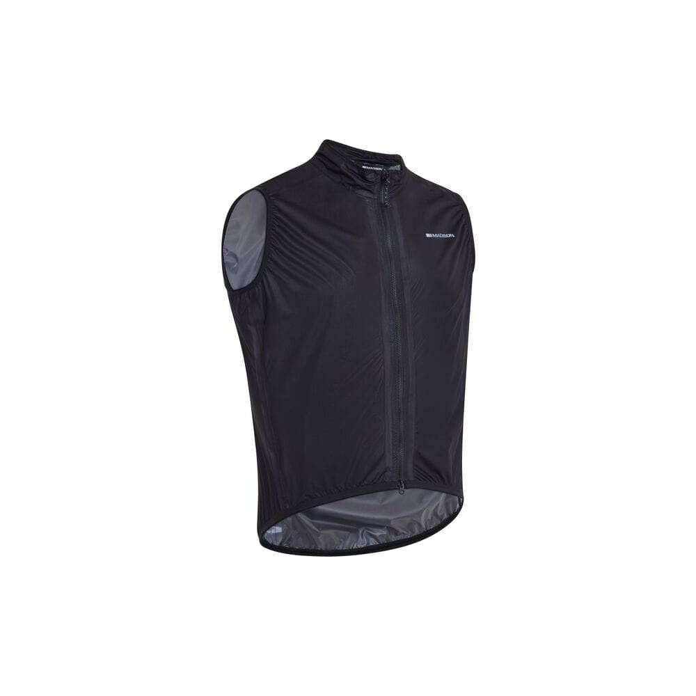 Madison Flux men's ultra packable waterproof cycling gilet vest with reflective inserts, lightweight outdoor clothing for cyclists