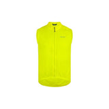 Madison Flux men's waterproof cycling gilet vest with reflective inserts, lightweight and packable for outdoor riding.