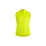Madison Flux women's waterproof cycling gilet vest with reflective inserts, lightweight and packable for outdoor biking.