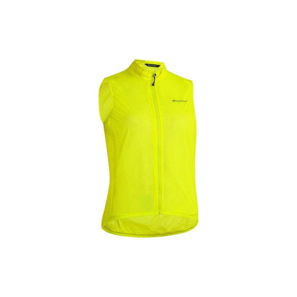 Madison Flux women's waterproof cycling gilet vest with reflective inserts, packable and lightweight outdoor clothing.