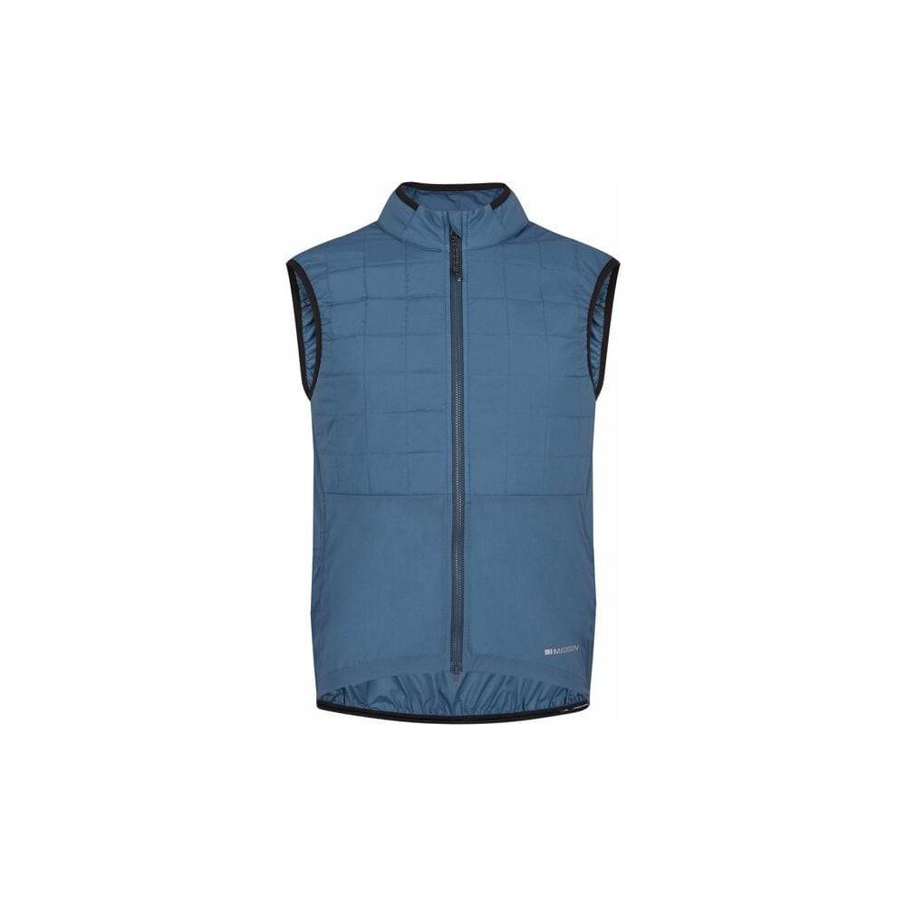 Madison Roam men's windproof packable Primaloft insulated gilet vest, lightweight outdoor clothing, front view