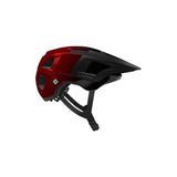 Lazer Finch KinetiCore youth trail helmet with adjustable fit and LED light mount, designed for safe outdoor biking.