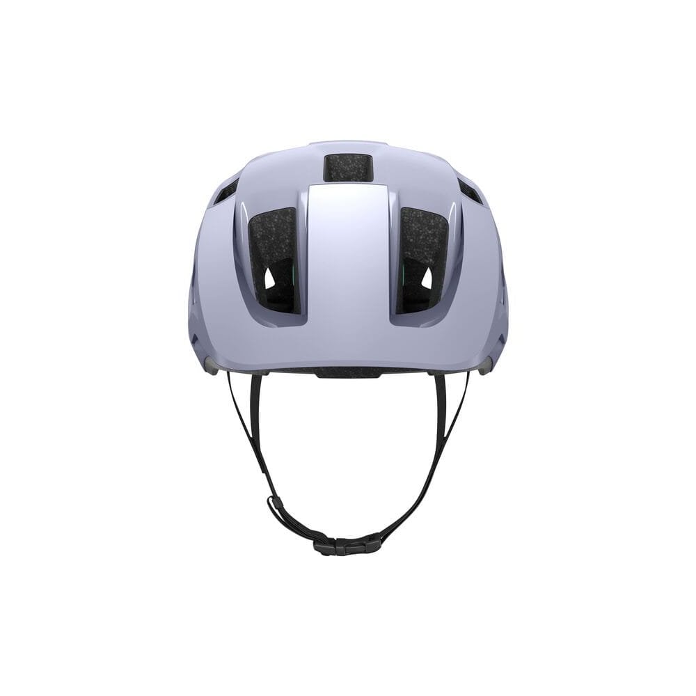 Lazer Finch KinetiCore youth trail helmet with adjustable fit and LED light mount, designed for outdoor biking and safety.