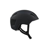Lazer Verde KinetiCore cycling helmet in green with adjustable straps and ventilation for sustainable bike safety.