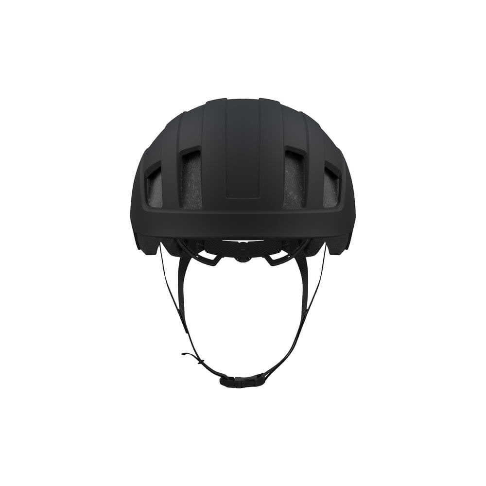 Lazer Verde KinetiCore cycling helmet in green with adjustable straps and ventilation, designed for sustainable safety.
