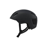 Lazer Verde KinetiCore cycling helmet in green with adjustable straps and ventilation for sustainable bike safety.