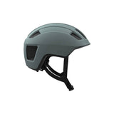 Lazer Verde KinetiCore cycling helmet in green with adjustable straps, NTA 8776 certified, sustainable safety gear.