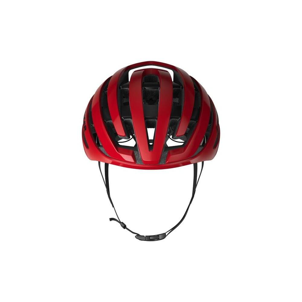 Lazer Z1 KinetiCore cycling helmet with ventilation and RollSys fit system, shown from the side with adjustable straps.