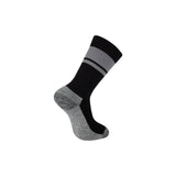 Madison DTE Trail Long Socks for mountain biking and outdoor activities, insulated outdoor clothing, detailed view of black socks