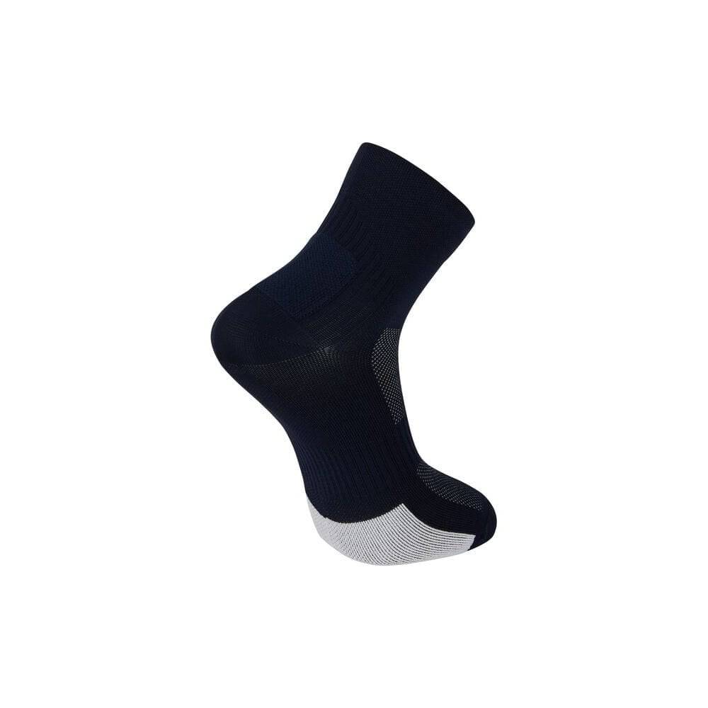 Madison Flux performance unisex athletic socks with moisture-wicking fabric for running and cycling activities.