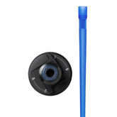 CamelBak Podium Steel black replacement bottle cap, leak-proof accessory for hydration bottles, designed for easy use and secure closure.