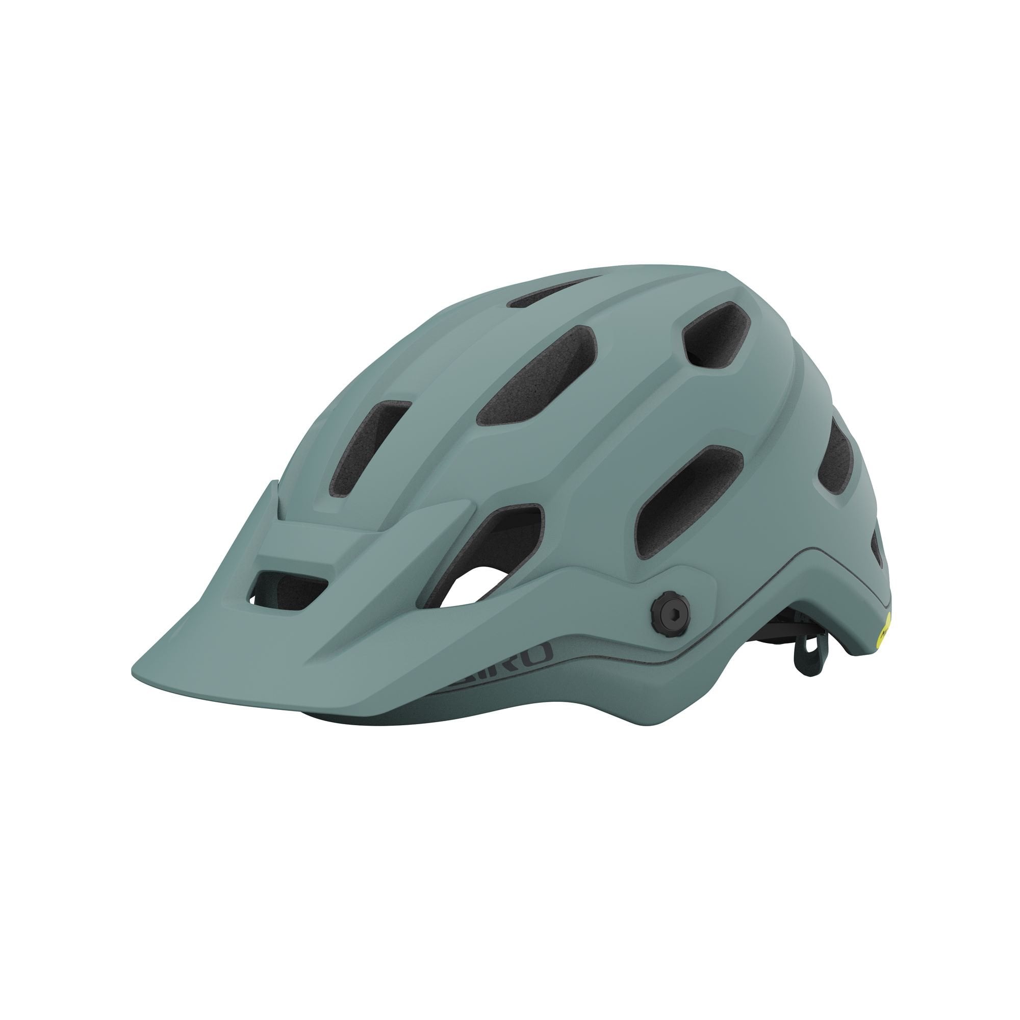 Giro Source MIPS helmet visor replacement and accessories for added protection, shown with helmet and spare visor attached.