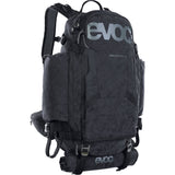 EVOC Trail Builder Performance Backpack 2024 in black, 35L outdoor tool pack with durable design and multiple compartments.