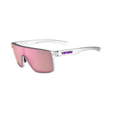 Tifosi Sanctum lightweight sports sunglasses with single lens, UV protection, and sleek design for active wear.