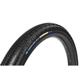Panaracer TLR Gravelking SK Plus tubeless gravel tyre with BeadLock technology, showing the tread pattern and sidewall details.