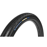 Panaracer TLR Gravelking SK Plus tubeless gravel tyre with BeadLock technology, showing the tread pattern and sidewall details.
