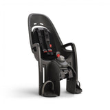 Hamax Zenith Relax child bike seat with carrier adapter, adjustable recline, safety features, and padded seating.